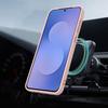 For Samsung Galaxy S25 FE Magnetic Case Rotating Ring Kickstand TPU + PC Back Cover