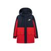Модная хлопковая куртка с длинным рукавом на молнии в стиле колор-блок, детские куртки Academy-Red NY2312068GS-001