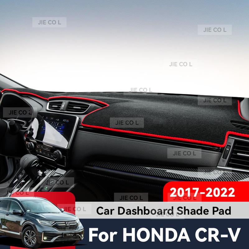 For HONDA CR-V 2017- Car Dashboard Cover Mat Sun Shade Mat Anti-slip Carpet Front window Pad Protect Auto Accessories