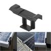 10/30Pcs Solar Panel Drainage Clips Roof Solar Panel Frame Cleaning Photovoltaic Panel Water Guide & Mud Clamp