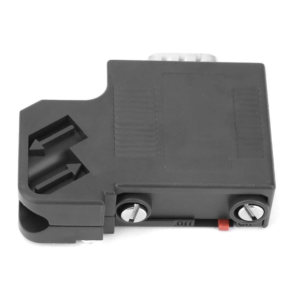 DP Profibus Adapter 6ES7972 0BA41 0XA0 35 degrees DP Profibus Connector Fit for Siemens