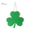 Деревянный знак на дверь с клевером. День Святого Патрика Подвесная вывеска на входную дверь Знак трилистника для декора крыльца и стены фермерского дома
