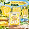 Cold Water Tie Dye Powder Lemon Yellow 10g, DIY Fabric Dye Powder for Cotton Craft Projects