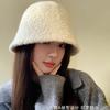 Шерстяная панама из овечьей шерсти, универсальная шляпа на осень и зиму, женская панама, плюшевая панама