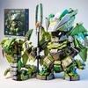 2 In 1 Superhero Mecha Building Blocks Transforming Robot Snake Animal Bricks DIY Assembly Figure Kids Birthday Christmas Gift