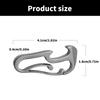 Strong Carabiners Premiums Carabiners Robust Resistant Carabiner Hook for Hiking, Camping, and Daily Carry