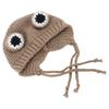 Вязаная шапка для собак, забавный милый дизайн, удобная зимняя теплая вязаная шапка для домашних животных для маленьких собак, кошек, холодная зима