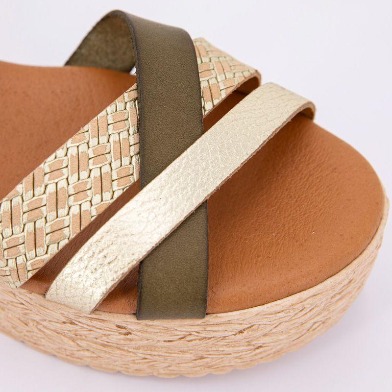 Босоножки на платформе Multi avellana женщина BIOSTOCK