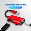 Адаптер USB Type-C на 3,5 мм для Xiaomi Huawei, аудиоразветвитель Type-C, кабель для наушников, наушники, Aux 3,5, адаптер, зарядное устройство, USB-C