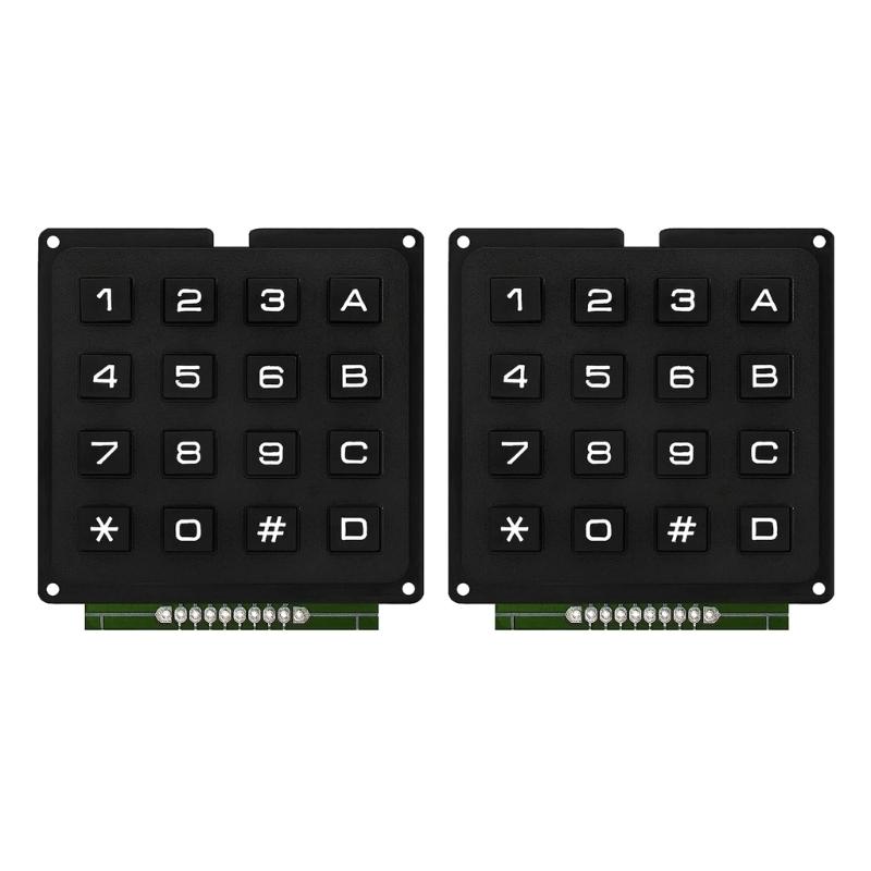 4x4 Matrixes Array 16 Keys Button Keypad Keyboard Module for Electronic DIY 16 Key MCU Membrane Button Keypad