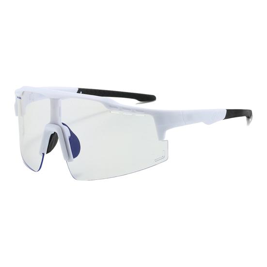 Фотохромные очки для езды на велосипеде с защитой от ультрафиолета, ветрозащитные, легкие, мужские и женские, для бега, для горного велосипеда, спортивные очки