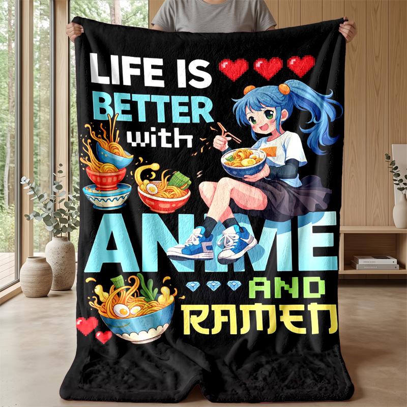 Jungle Cartoon Animals Theme blanket Lightweight Warm Flannel Blanket Decorative Throw Blanket for Home Decoration