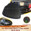 Коврик в багажник автомобиля из ЭВА для Mercedes Benz C-Class W204 2008~2014 2011 Седан Аксессуары Поддон на пол Водонепроницаемая подкладка Ковер в багажник