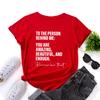 Хлопковая футболка с коротким рукавом и круглым вырезом, женская, с 2D-принтом, топы
