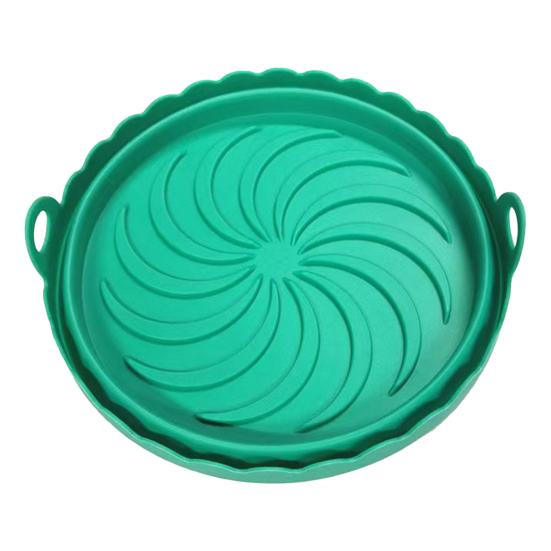 Противень для выпечки с двойными ручками, многоразовый бытовой ресторан, корзина для жарки курицы, сменный коврик на каждый день