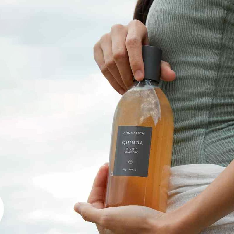 [AROMATICA] Quinoa Protein Shampoo 400ml