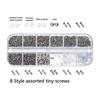 With Micro Screwdriver Stainless Steel Tiny Screws Eyeglass Repair Kits Sunglasses Repair Tools
