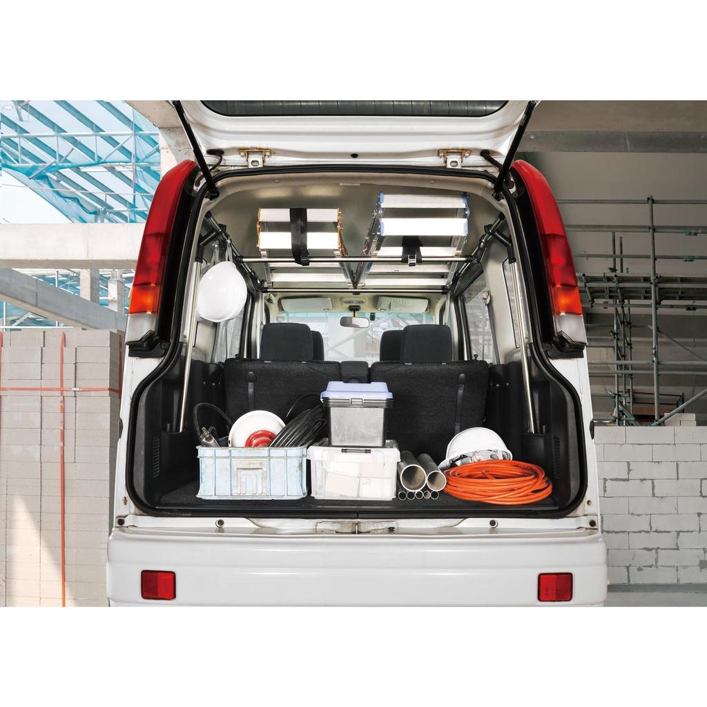 CARMATE Cross Ride Series Car Storage Support Bar for Suzuki Every Wagon and Vamos NS104 (DA64 Series) (HM1/2 Series),