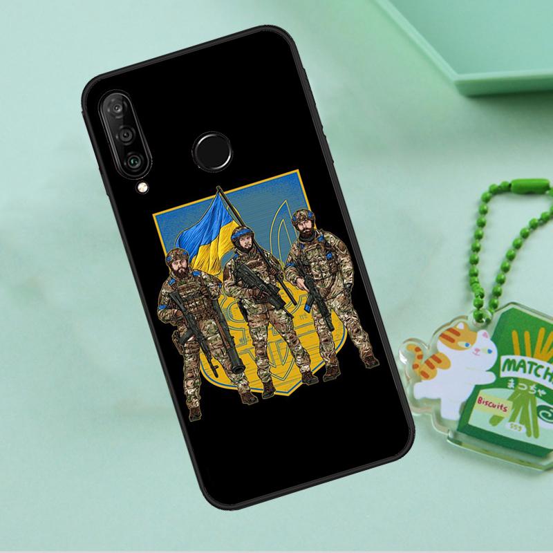Флаг Украины для Huawei Nova 12s 12i 11i 7i 8i 9 10 SE Y91 Y90 Y60 Y70 Y72 Y61 P60 Pro P30 P40 Lite Чехол