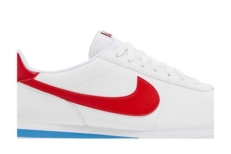 Мужские кроссовки Nike Cortez Форрест Гамп (2024) Белый/Университетский красный-Игровой синий