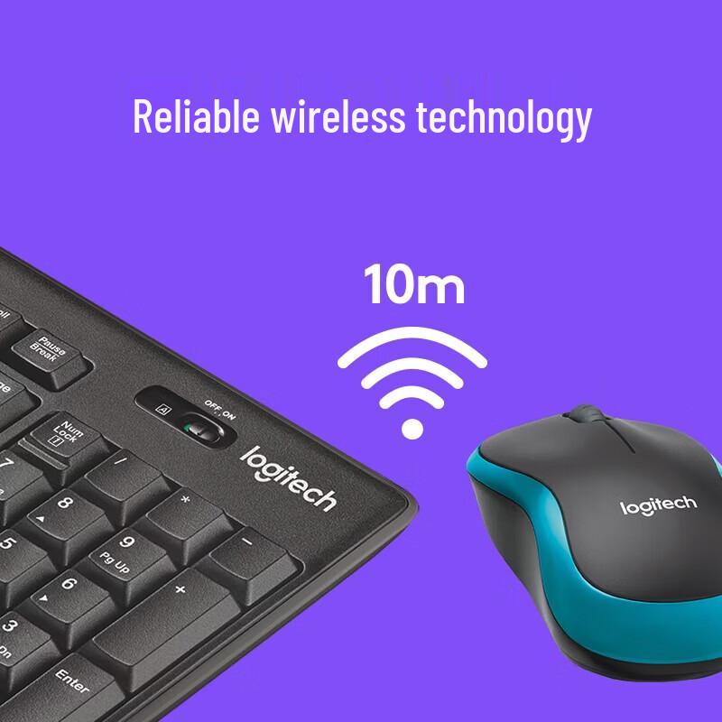 Беспроводной комплект клавиатуры и мыши Logitech MK275
