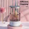 Electric Makeup Brush Cleaner USB Powered 7000RPM Multifunction Automatic Cosmetic Brush Cleaning Machine Dryer Brush Washing Tool Container