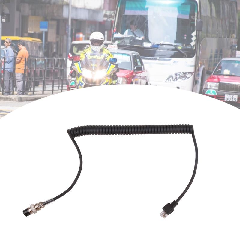 Электрический микрофонный динамик Микрофон 8-контактный на RJ45 Провода Принадлежности Кабель Линия для Yaesu FT-847 FT840 FT-1000 FT-2000 FT920
