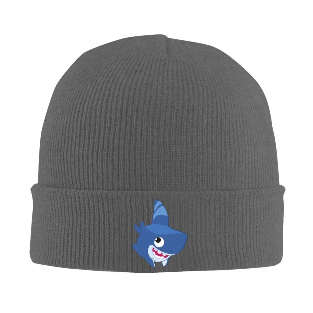 Funny Shark Dog Warm Knitted Cap Winter Knit Bonnet Hat Skullies Beanies Hip Hop Caps for Unisex