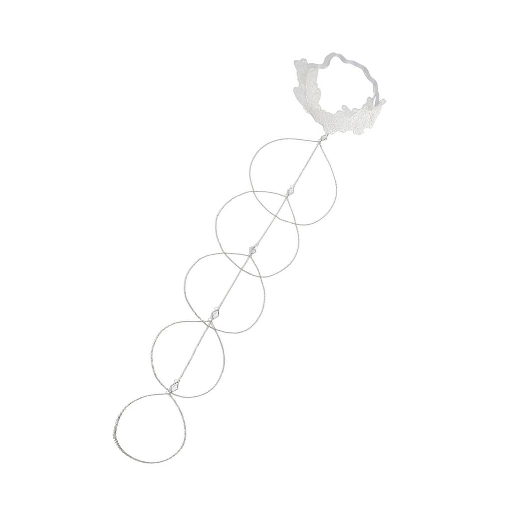 Многослойные кружевные стили, цепочка, сплавы, кисточки, цепочка на ногу, трендовые сетки, цепочка на бедро для женщин, модный аксессуар