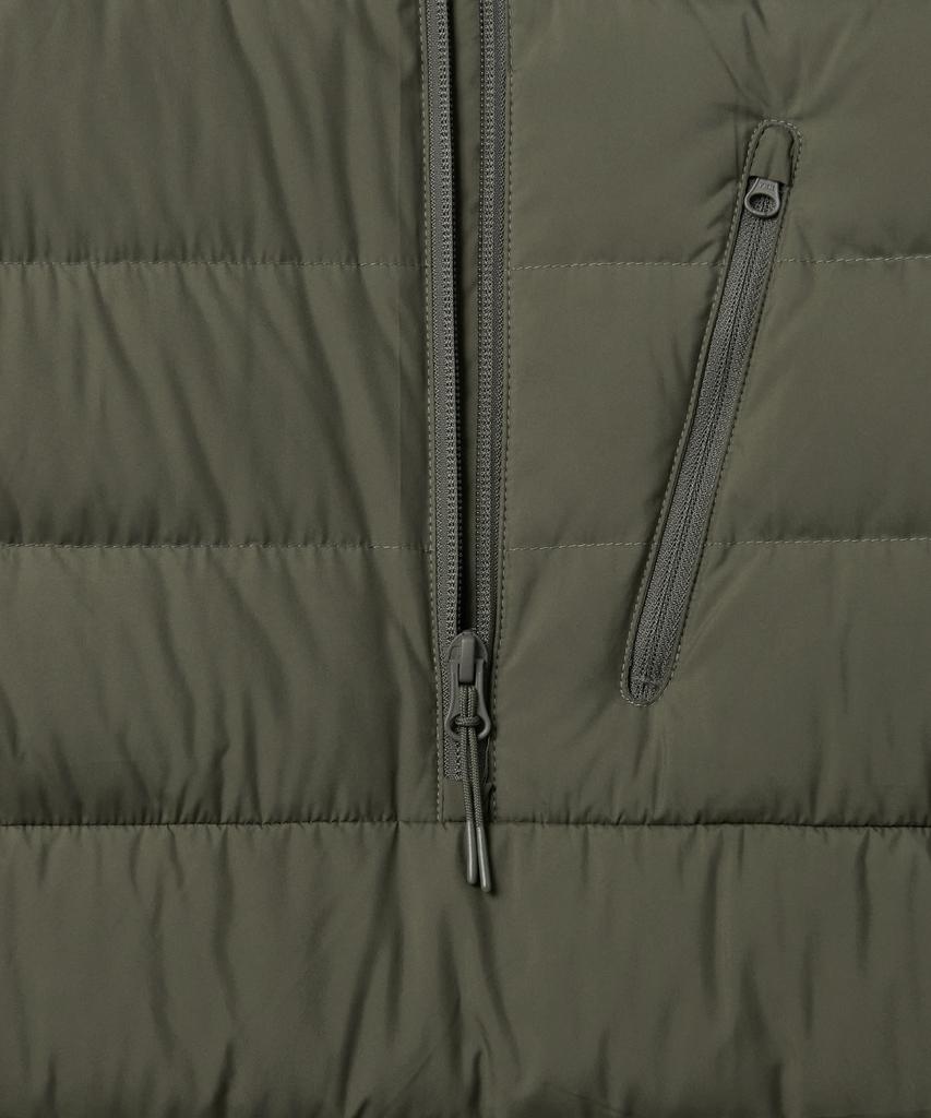 Musinsa Standard [City Leisure] Anorak Light Down Jacket [Khaki]