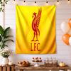 Liverpool Fc Logo Wall Tapestry Rustic Farmhouse Great For Studio Wall Living Room Balcony All Season Tasseled Design Gift For Friends Family