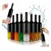 FUTURA 500ml OMBRE glass bottle black and colorless for Vodka Alcohol 0.5l