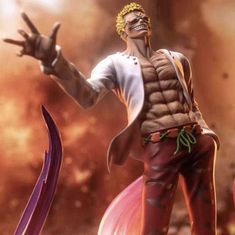 Фигурка Дофламинго из аниме One Piece, 29 см, из ПВХ, коллекционная статуэтка, украшение, игрушка, подарок.