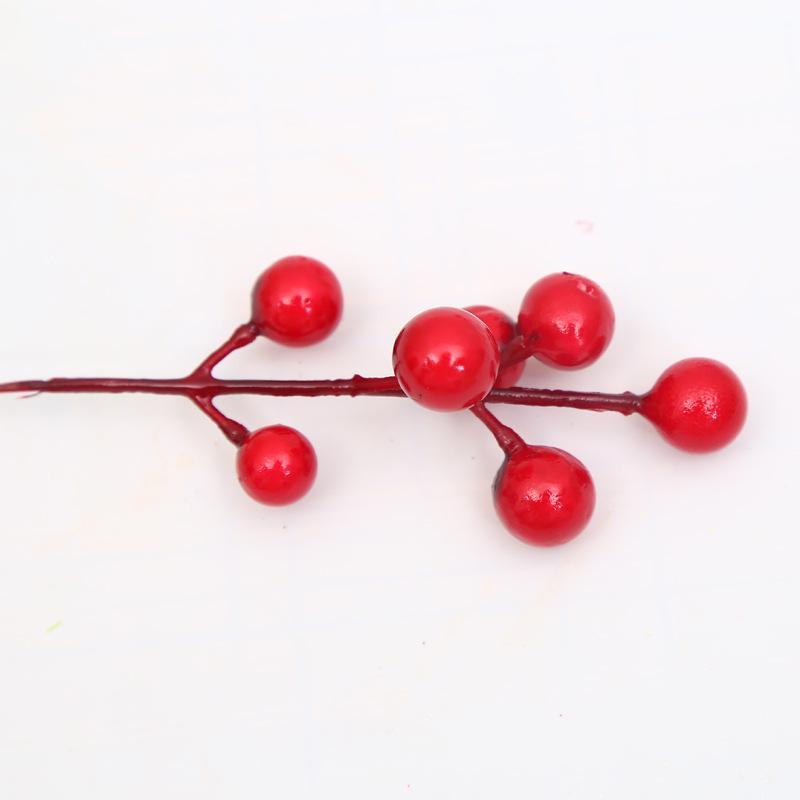 Red Berry Christmas Tree Decoration Sprigs - Small & Large Ornaments