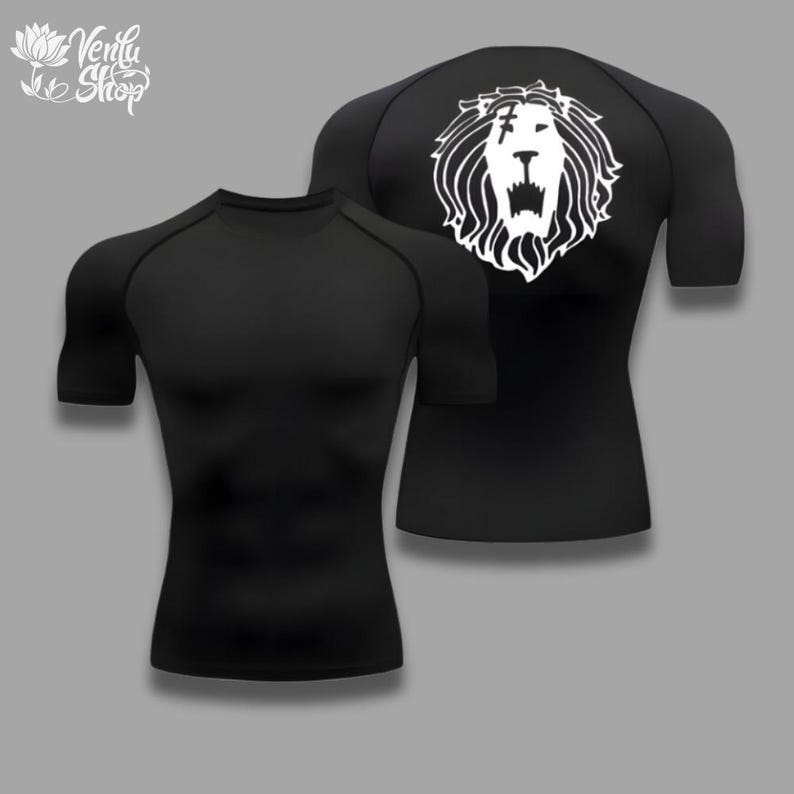 Escanor Compression Shirt | Escanor 7 Deadly Sins Anime Gym Compressor Anime Shirt Merch Tight Anime Gym Shirt Cloths