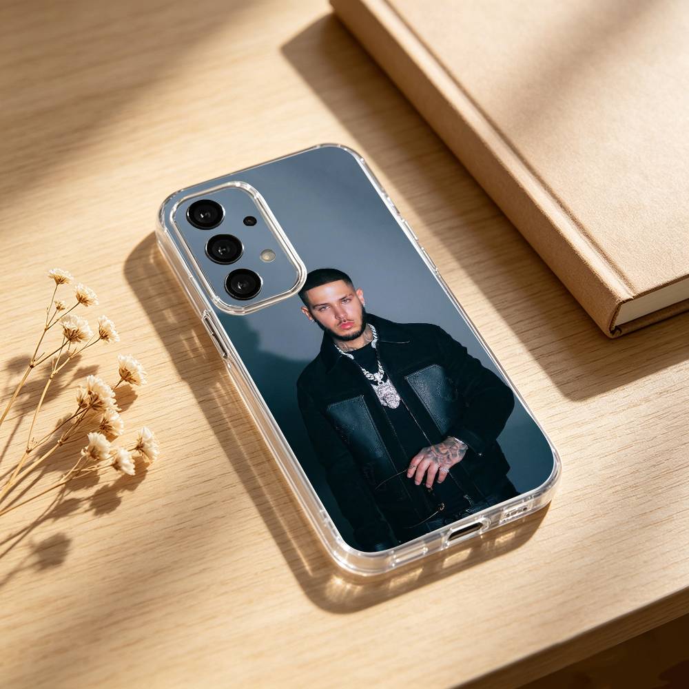 Rapper R-Roa Singer phone Case For Samsung S25,24,21,22,23,30,Ultra,20,Plus,Fe,Lite,Note Transparent Cover