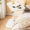 Adjustable Height Rotating Side Table Multi-Functional Lightweight Sofa Side Table Coffee Tea Tables Living Room Movable Desk