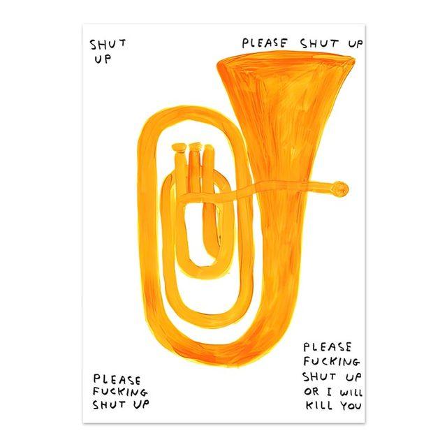 Дэвид Шригли Тигр Пингвин Кит Панцирь Кошка Настенное искусство скандинавские постеры Печать на холсте Настенные картины для декора гостиной