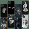 Чехол для телефона со статуей и абстрактным искусством для iPhone Samsung Galaxy Redmi Xiaomi Oppo OnePlus Note SA 7 8 9 10 11 12 13 14 20 21 22 23 53 54 Pro Max Plus Ultra
