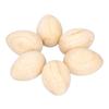 Wood Eggs Shakers Set Natural Wooden Egg Rattle Musical Percussion Instruments for Musical