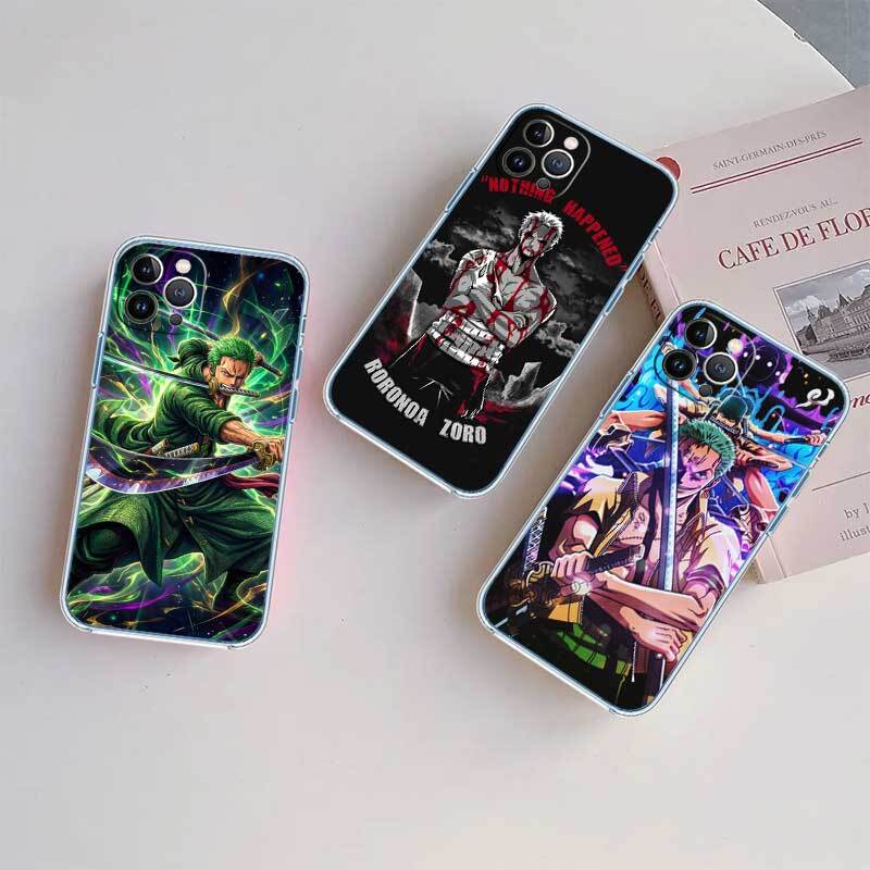 One Piece Zoro Phone Case for Motorola Edge 20 30 S30 40 50 Fusion Lite Plus Pro Ultra Neo One Action Zoom Hyper Power Macro Vision