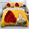 Комплекты постельного белья с героями аниме One-Punch Man Saitama, изысканные комплекты постельного белья, пододеяльник, комплект постельного белья, роскошный подарок на день рождения
