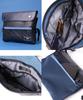 SEAL Travel Sacoche Wallet Shoulder Bag for Waterproof Genuine Leather Wallet Mini Shoulder Bag Men, PS-169NV