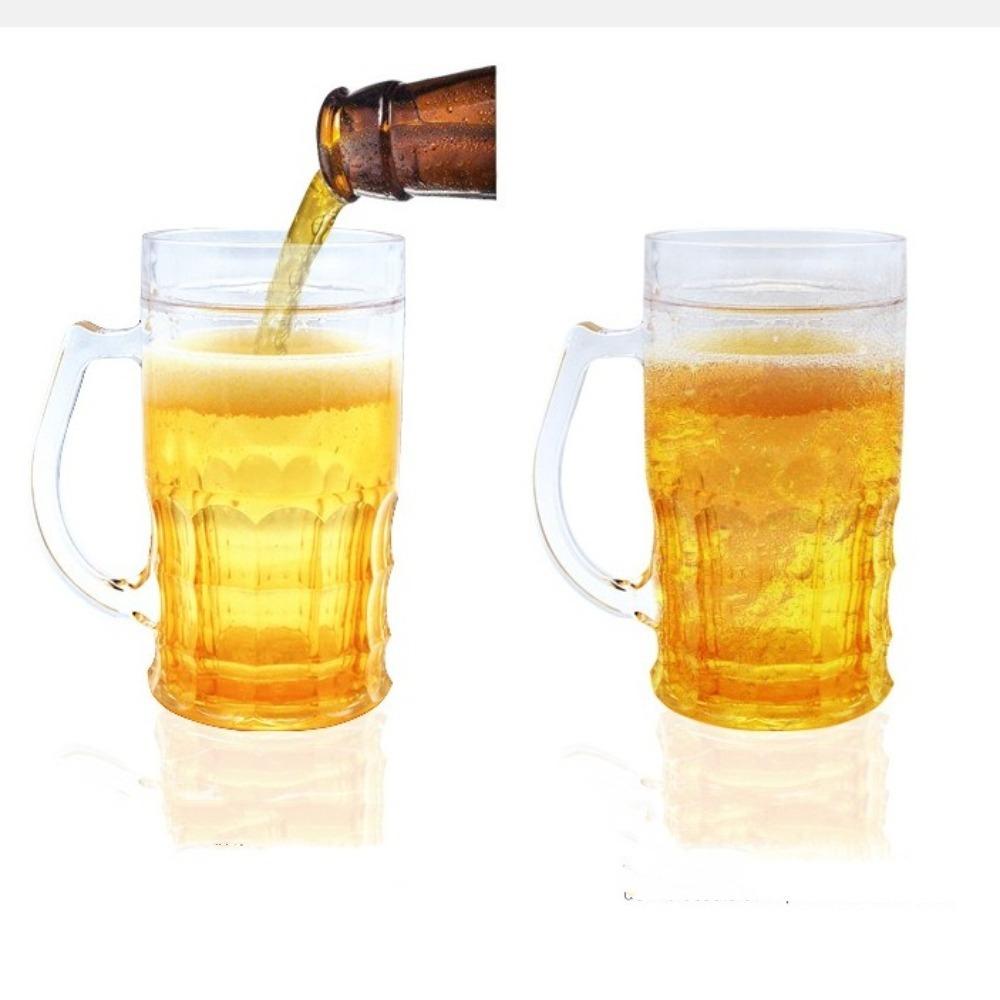 Большая емкость двойной пивной стакан утолщенный стакан для воды смешная поддельная пивная кружка трюк реквизит