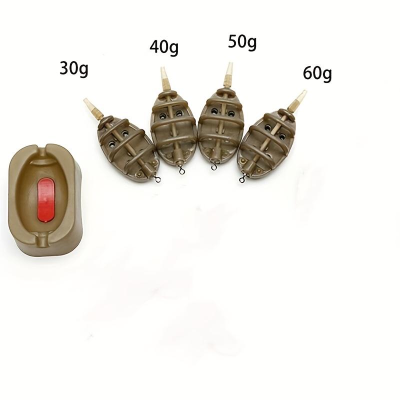 Эффективный набор форм для карповой фидерной ловли - Легкий метод инлайн, Идеально подходит для поимки большего количества рыбы