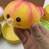 Игрушка-сквиш «Пельмешек, выдувающий пузыри» с коробкой-пароваркой, мягкая сенсорная игрушка «Паровой пирожок», тесто-антистресс, фиджет-игрушка