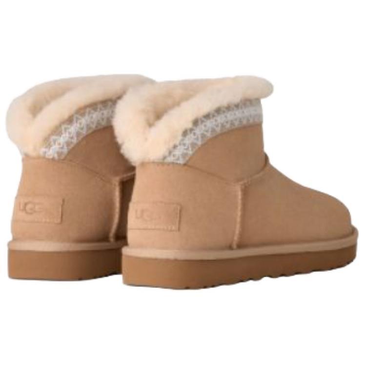 (WMNS) UGG Classic Ultra Mini Taslyn-Snow Boots 'Sand' Women's 1174496-SAN