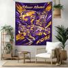 Kobe Custom Your Name Wall Decor Tapestry Art For Pet Memorial Birthdaywedding Party Backdrop Family Gift