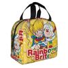 Cartoon Cute R-Rainbows B-Brites Anime Portable Lunch Box for Women Leakproof  Cooler Thermal Food Insulated Lunch Bag School