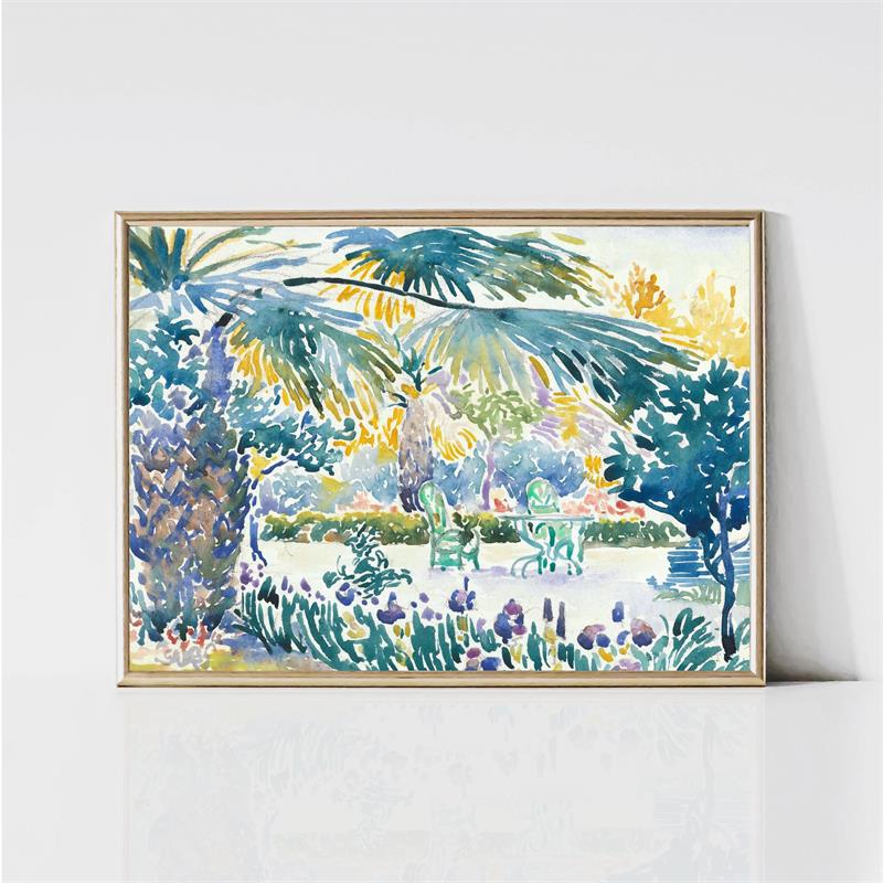 Анри Матисс Классические Работы Цветной Пейзаж Постер Портрет Женщины Кошка Цветок Печать на Холсте Настенное Искусство для Комнаты Домашний Декор